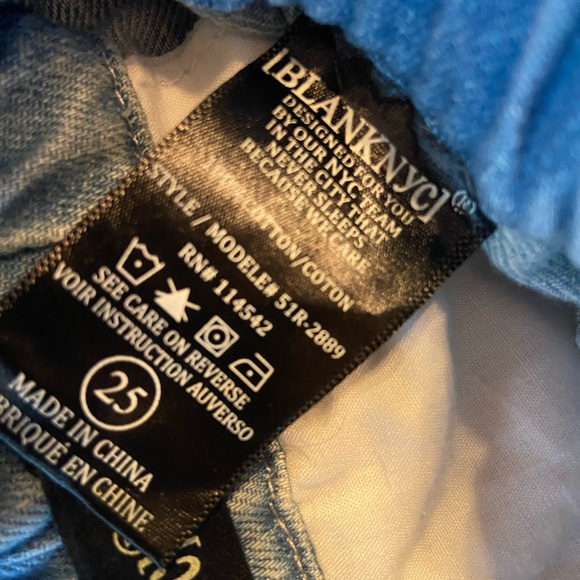 BLANKNYC PAPERBAG HIGH RISE JEANS - Picture 2 of 6